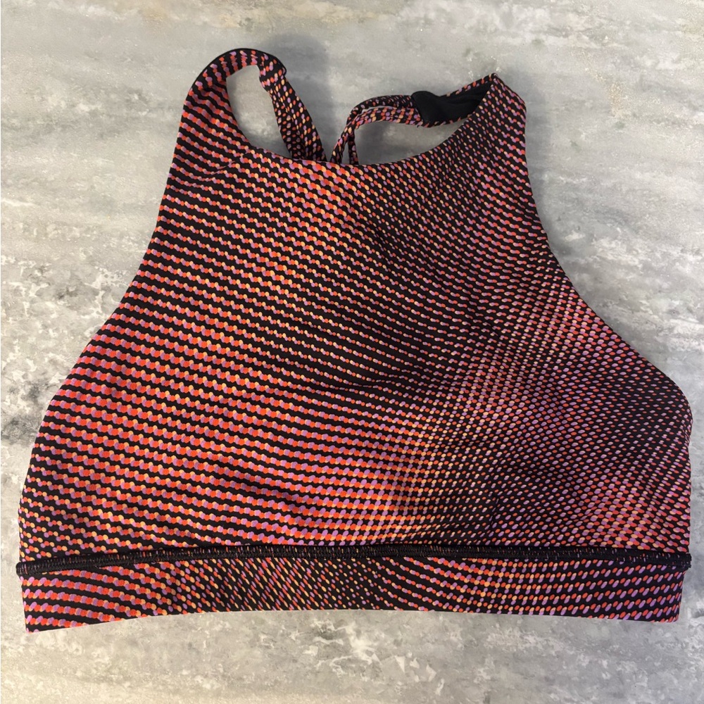 Limited edition, Lululemon energy high neck Sports Bra size 6